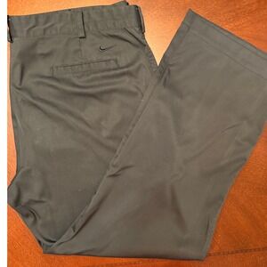 Nike Golf Mens Tour Performance Pants 40x32 Dri-Fit Black Lightweight Stretchy